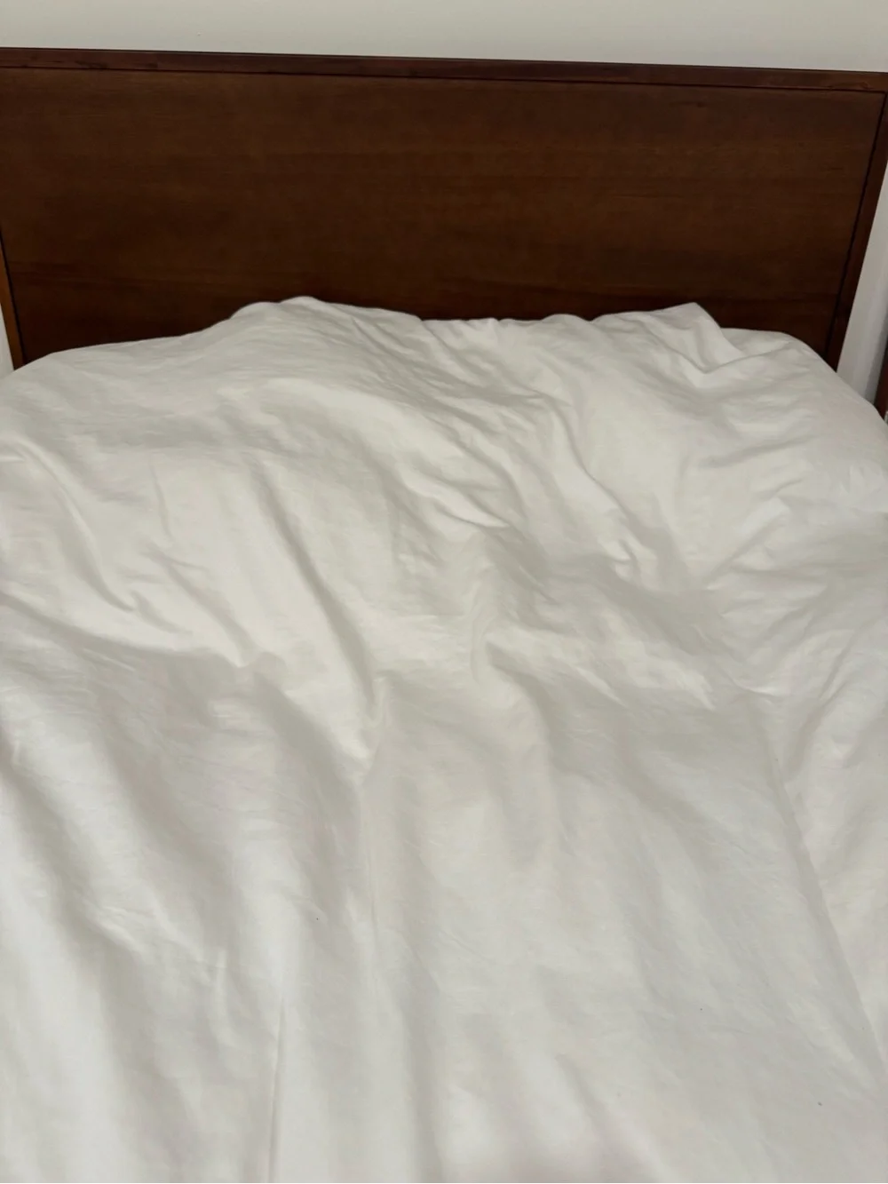 White Cotton Duvet Cover Sateen Woven for Full/Queen